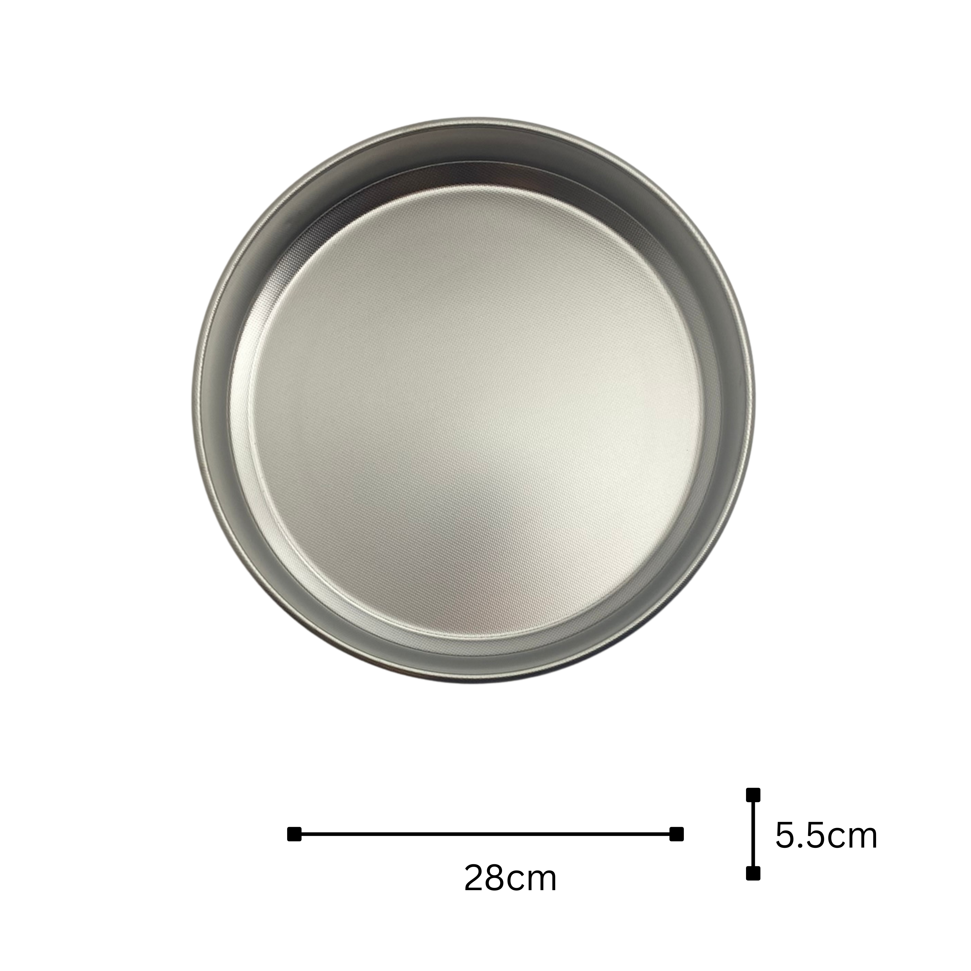 Stainless Steel Round Oven Tray 28 cm