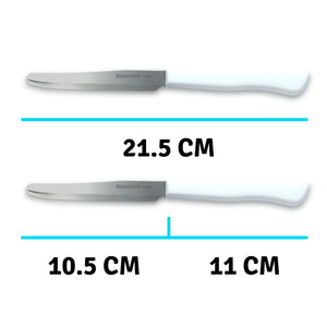 Italian Dining knife with a rounded tip