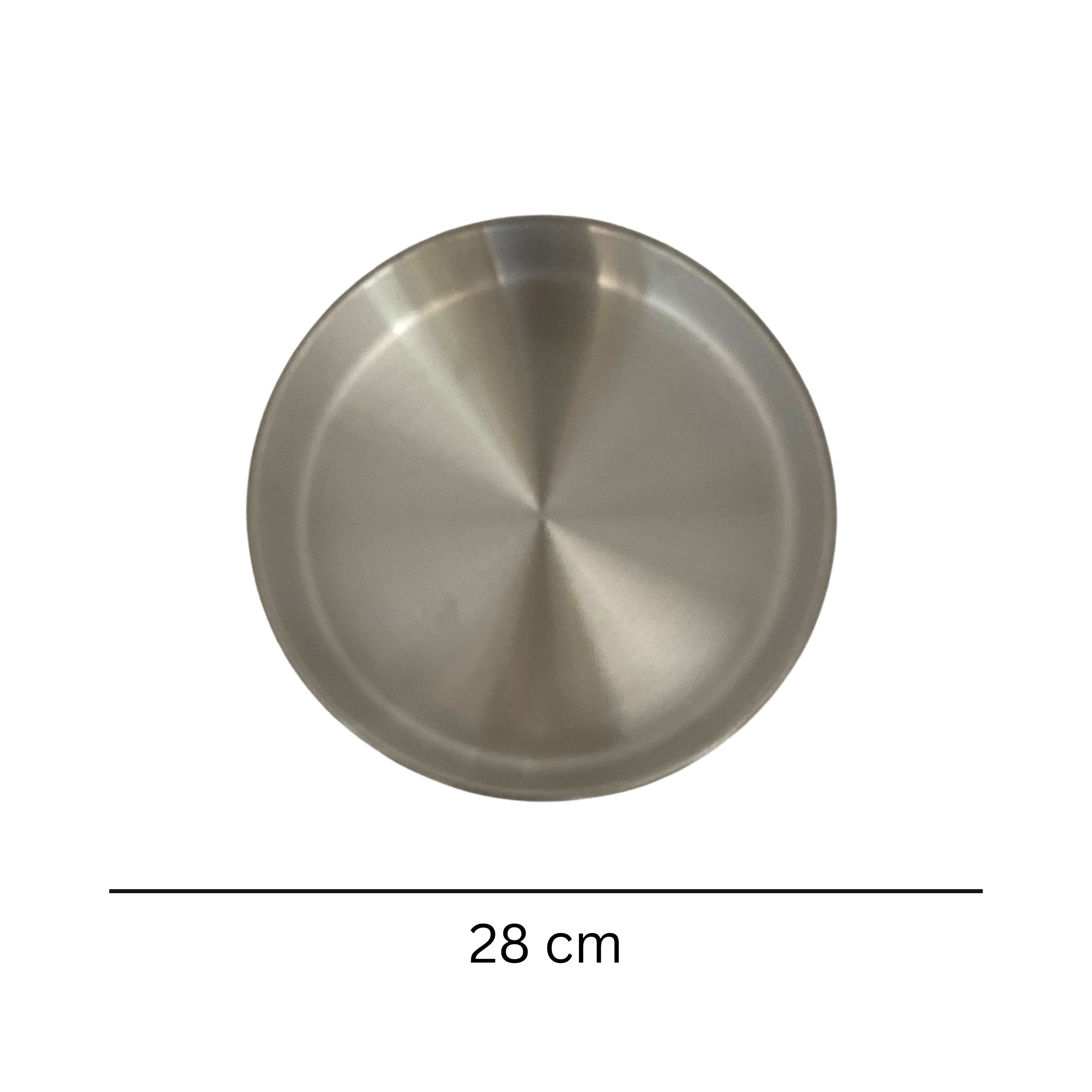 Round Oven Tray 28 cm Aluminium