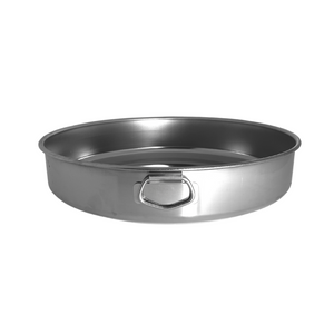 Round Oven Tray 34 cm Stainless Steel