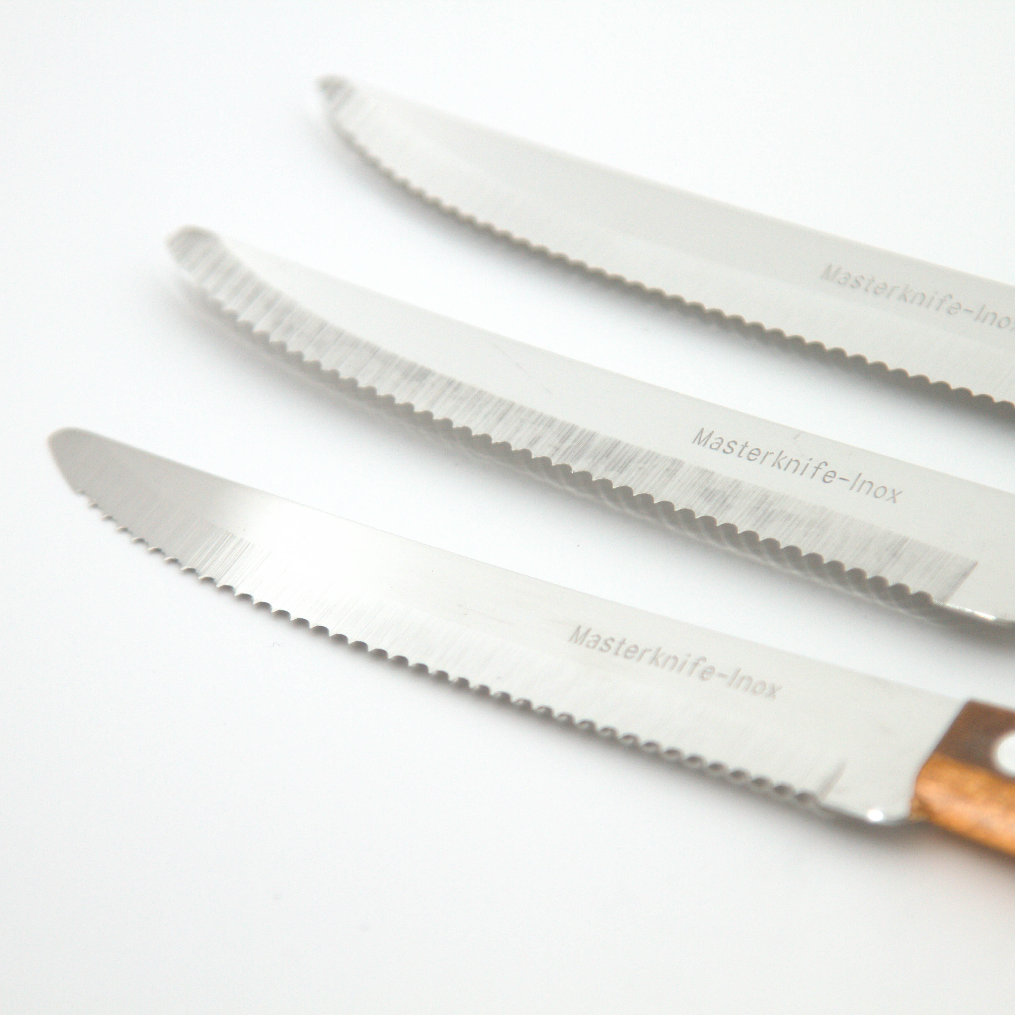 Steak Knives with wooden handle